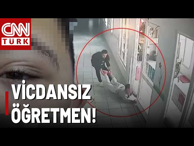 ⁣Skandal Görüntüler Ankara'da Kaydedildi... Down Sendromlu Öğrencisini Dövdü!