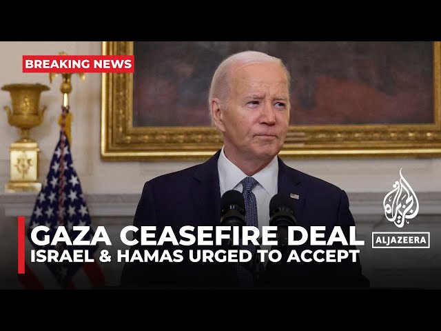 ⁣US, global allies release joint statement on Gaza ceasefire deal