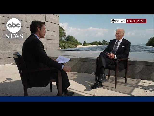 ⁣Biden tells ABC News that U.S. weapons will not be used to strike Moscow or the Kremlin