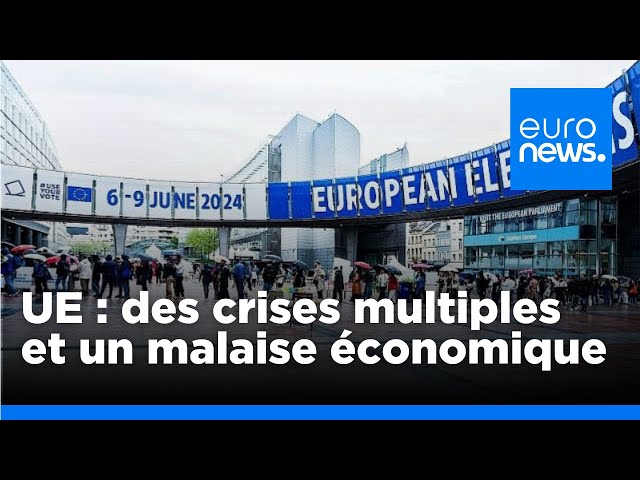⁣Des élections européennes sur fond de crises multiples et de malaise économique | euronews 
