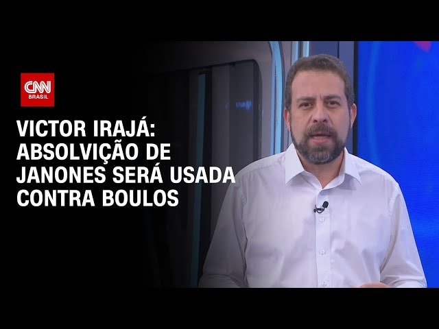 ⁣Victor Irajá: Absolvição de Janones será usada contra Boulos | LIVE CNN