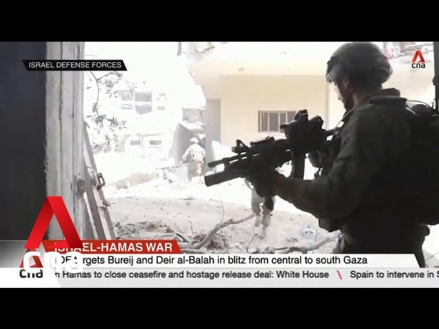 ⁣Israel-Hamas war: IDF claims it hit school used as Hamas base, more than 30 dead