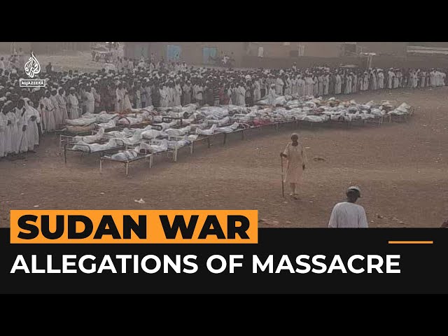 ⁣Allegations of massacre in Sudan as war rages on | Al Jazeera Newsfeed