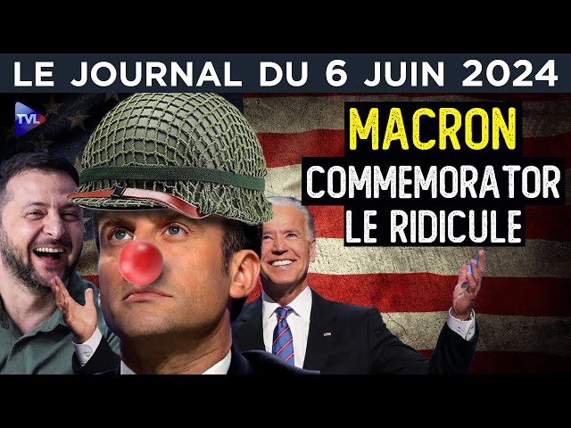 ⁣Macron entre commémoration et instrumentalisation - JT du jeudi 6 juin 2024