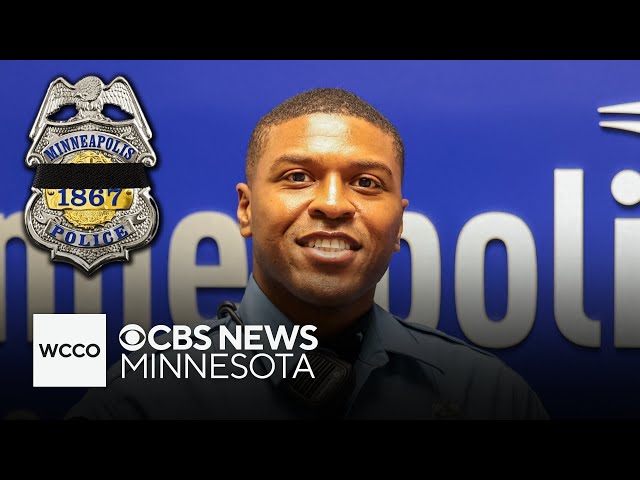 ⁣Public memorial service scheduled for fallen Minneapolis police officer Jamal Mitchell