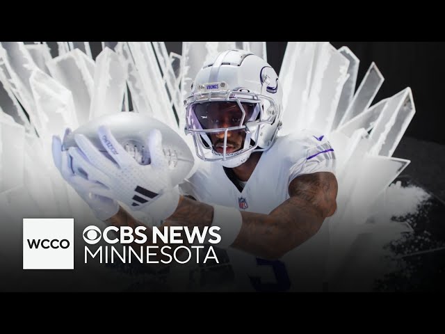 ⁣Minnesota Vikings unveil new alternate uniforms with white helmets