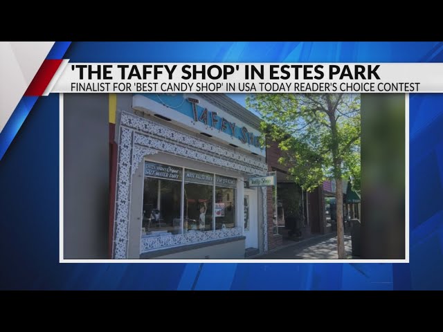 ⁣Estes Park taffy shop nominated for best in US