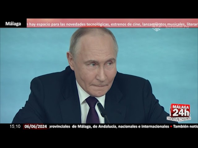⁣Noticia - Putin dice que los ataques ucranianos con armas occidentales a Rusia supondría "guerr