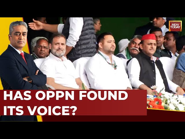 ⁣NewsToday With Rajdeep Sardesai: Has Oppn Found Its Voice? | Bid To Gherao NDA Govt From Day 1?
