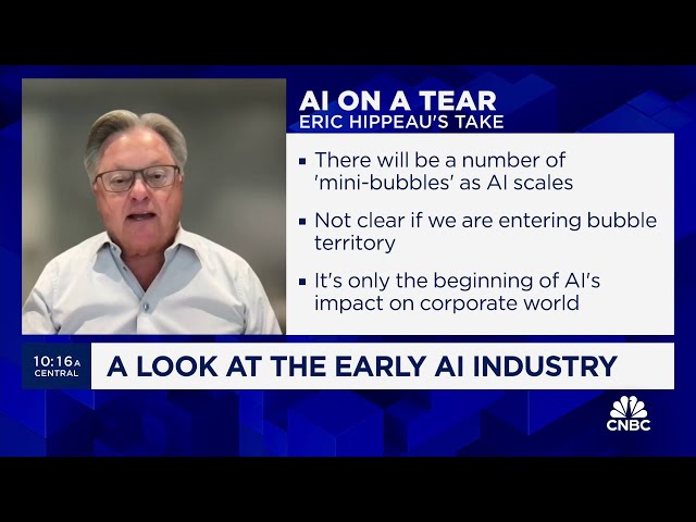 ⁣There will be a number of 'mini bubbles' as AI scales: Lerer Hippeau's Eric Hippeau