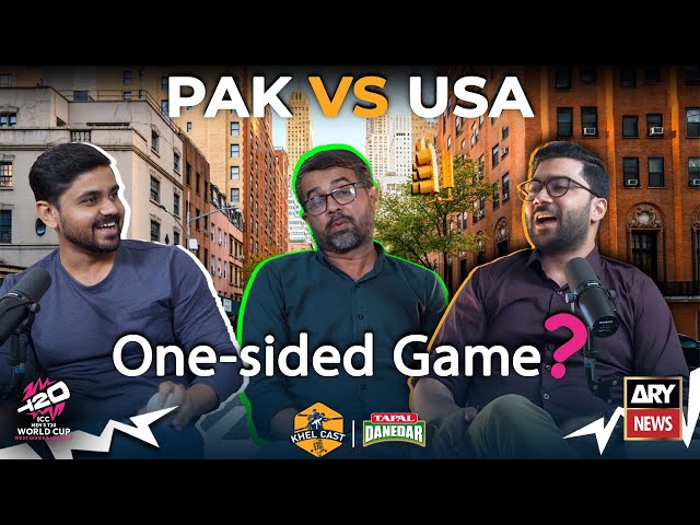⁣T20 WC 24: PAK vs USA - One-sided game? | Khel Cast Ep. 01 | ARY Stories | Powered By Tapal Danedar