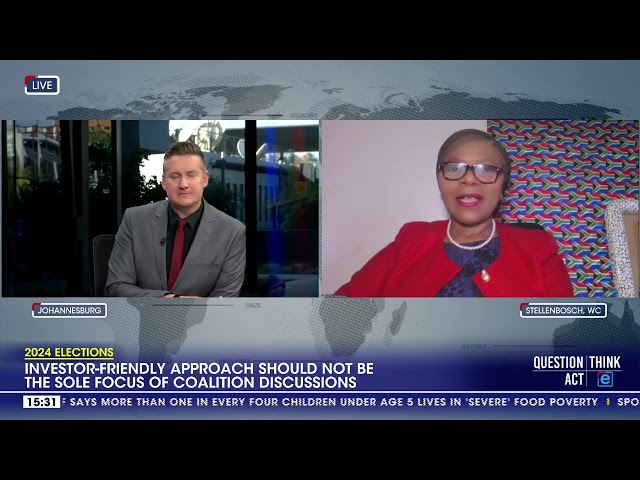 ⁣Prof Thuli Madonsela discusses coalition governance with eNCA
