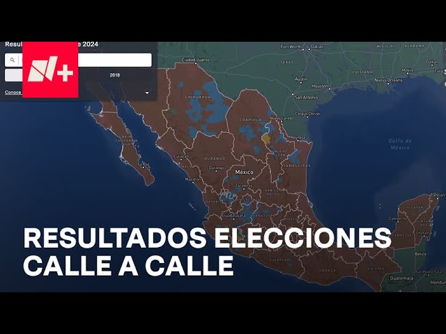 ⁣Mapa sobre resultados de las Elecciones 2024; Fernanda caso explica en Despierta