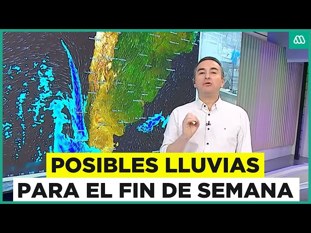 ⁣Posibles lluvias para el fin de semana en Región Metropolitana