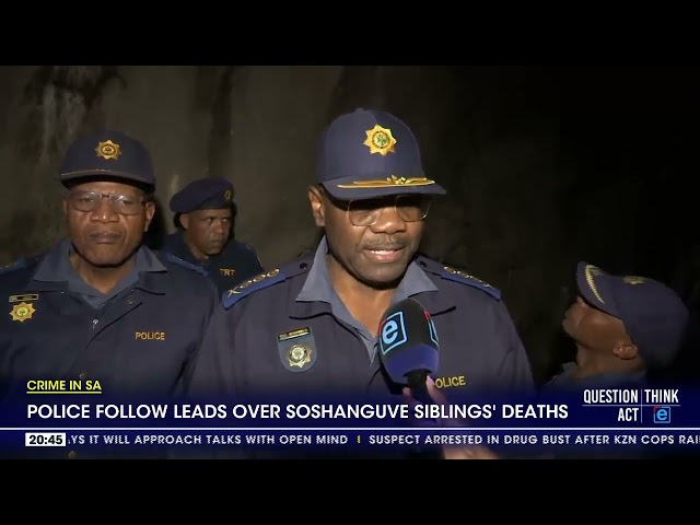 ⁣Police follow leads over Soshanguve siblings' death