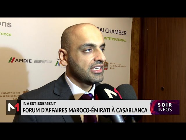 ⁣Investissement : forum d´affaires maroco-émirati à Casablanca