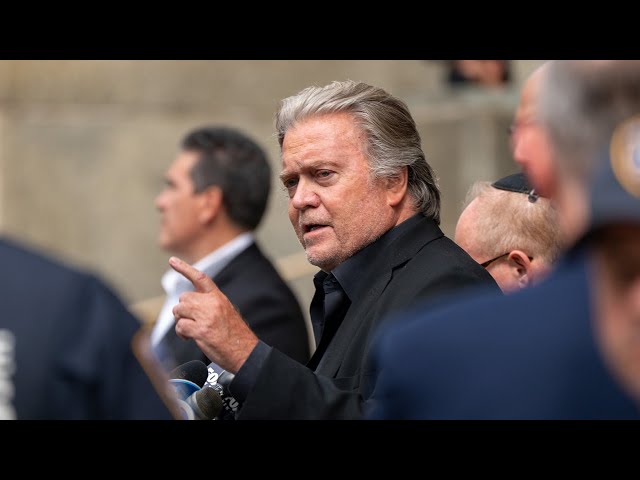 ⁣Trump ally Steve Bannon ordered to report to prison for defying Jan. 6 probe