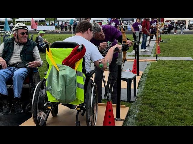 ⁣Les personnes en situation de handicap font aussi du sport au Handi’cathlon