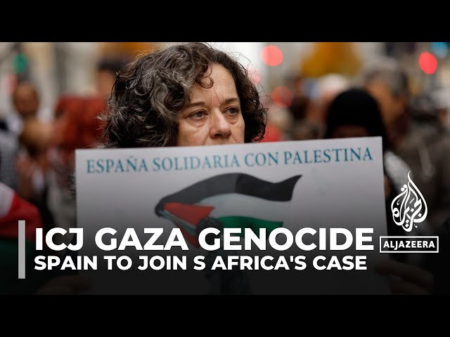 ⁣Spain says to join South Africa’s Gaza genocide case against Israel at ICJ