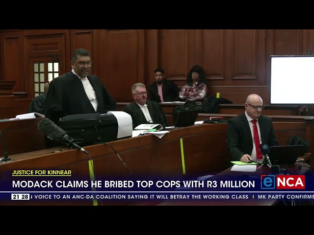 ⁣Nafiz Modack claims he bribed top cops with R3-million