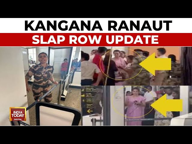 ⁣Kangana Slapgate News | Kangana Ranaut Slapped By CISF Jawan At Chandigarh Airport