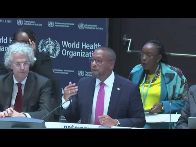⁣Barbados elected Chair of WHO Executive Board
