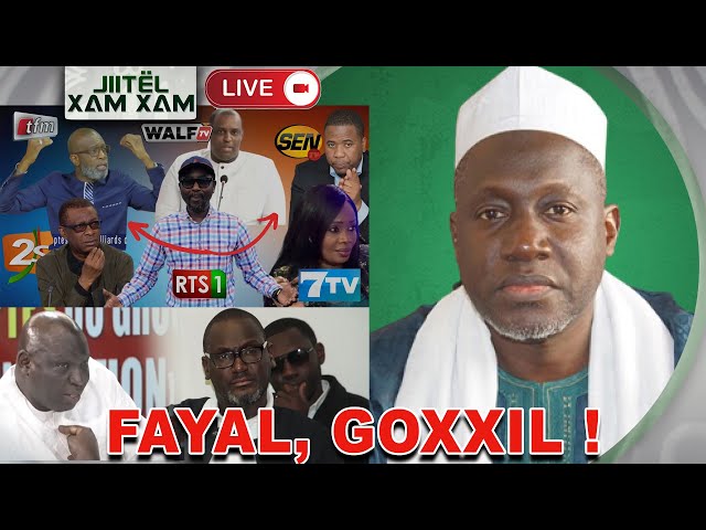 ⁣[LIVE] "Fayal, goxxil !" traque des biens, dette fiscale dans Jiitel Xam Xam avec Imam Kan