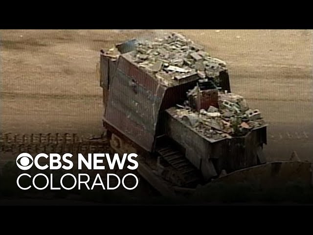 ⁣Bulldozer rampage 20 years later: Colorado helicopter crew recounts capturing the footage