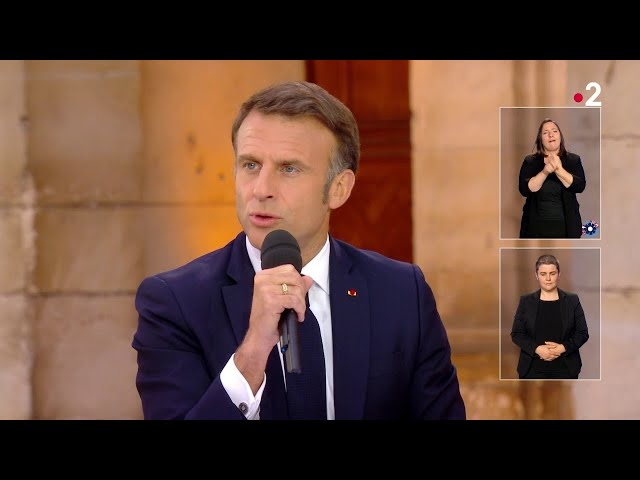 EXCLUSIF : Interview de Emmanuel Macron à l'occasion du 80e anniversaire du Débarquement
