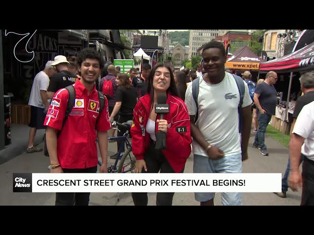 ⁣Fans are geared up for Montreal Grand Prix festivities