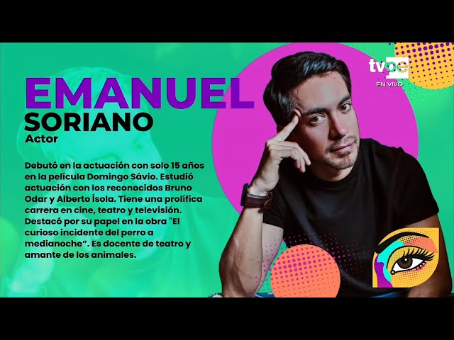 ⁣Miradas: Emanuel Soriano (06/06/2024) | TVPerú