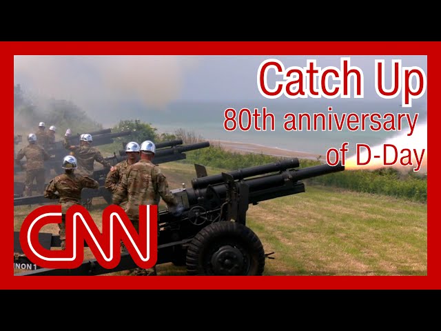 ⁣Watch CNN's coverage of the 80th anniversary of D-Day