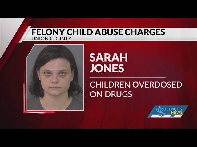 ⁣Union County mom charged with overdosing own children