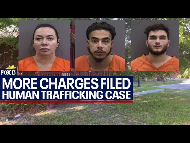 ⁣More charges in sex trafficking investigation