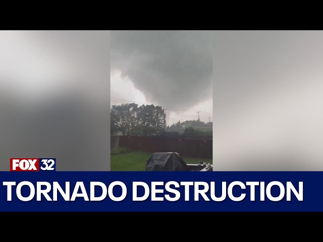 ⁣Tornadoes wreak havoc in Michigan, Maryland