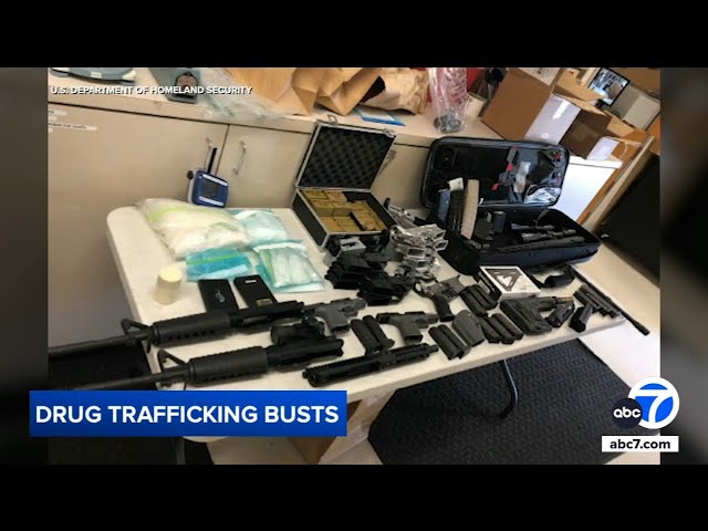 ⁣Big California drug bust nets Border Patrol agent among suspects with cartel links