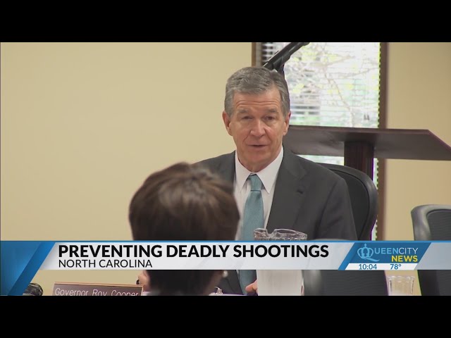 ⁣Gov. Cooper touches on youth gun violence issues seen in Charlotte