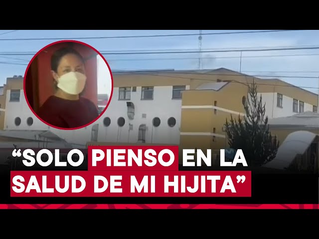 ⁣Cajamarca: Mamá de niña quemada por antorcha pide se sancione a los responsables