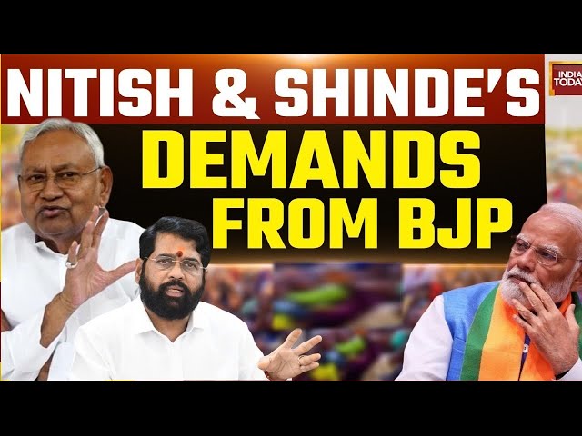 ⁣INDIA TODAY LIVE: Key NDA Ally Nitish Kumar’s Big Demands | Nitish Kumar News | Eknath Shinde News