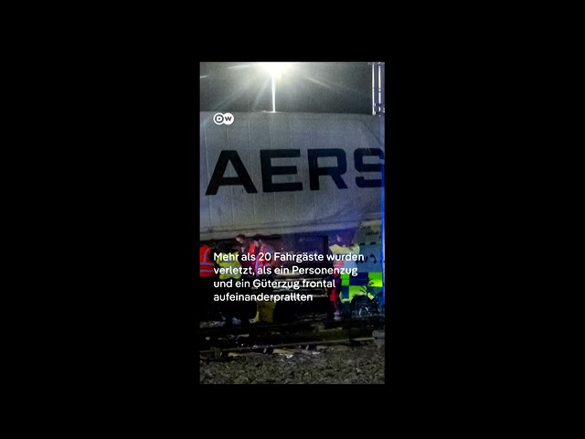 ⁣Tote bei Zugunglück in Tschechien | DW Nachrichten