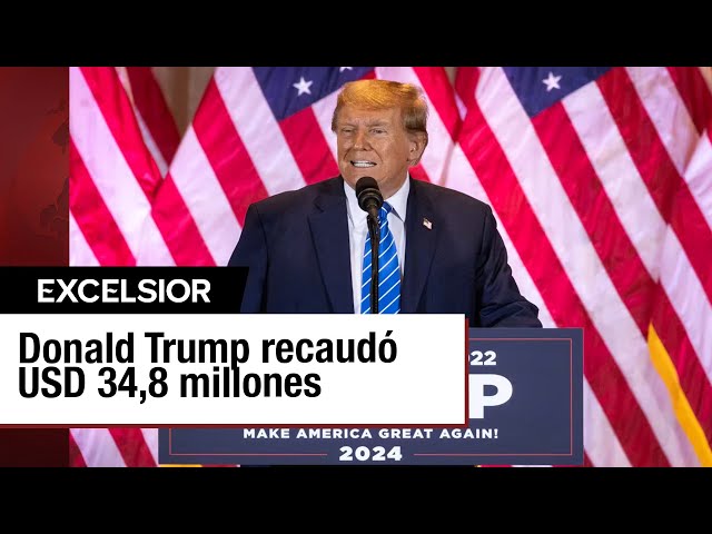 Donald Trump recibe millonarias donaciones tras ser declarado culpable