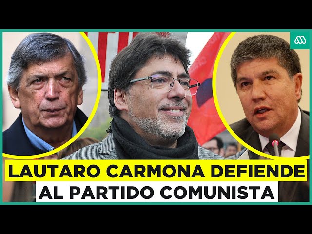⁣"Es una exageración": Lautaro Carmona se defiende de las críticas al Partido Comunista