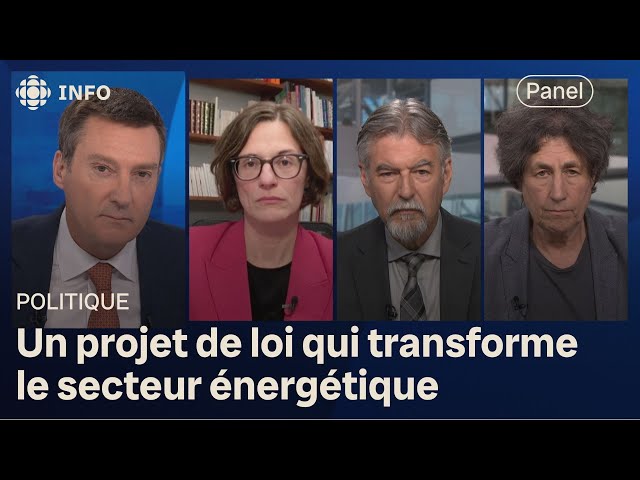 ⁣Panel politique : un projet de loi qui transforme le secteur énergétique