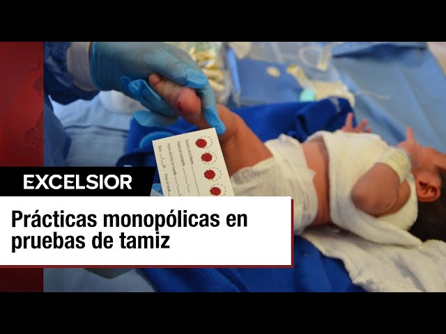 ⁣Posible monopolio en pruebas neonatales bajo investigación de la Cofece