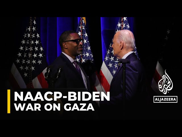 ⁣‘Historic’: NAACP urges Biden to end arms transfers to Israel amid Gaza war