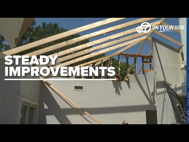 ⁣Hot Springs condo sees major recovery progress one month after tornado