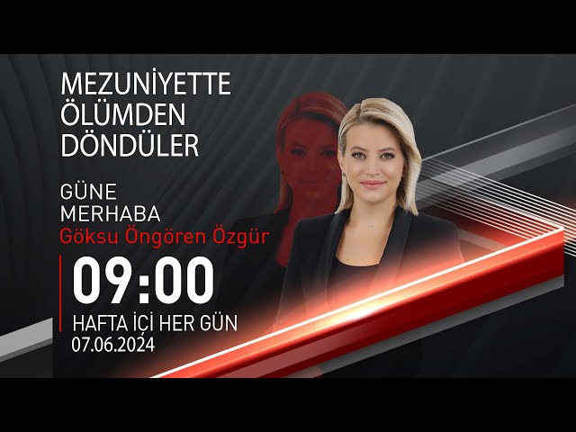 ⁣ #CANLI | Göksu Öngören Özgür ile Gündem | 7 Haziran 2024 | HABER #CNNTÜRK