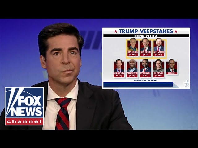 ⁣Jesse Watters gives his take on Trump's vice presidential choices
