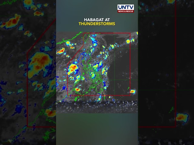 ⁣Maulang panahon, posible hanggang weekend bunsod ng Habagat at localized thunderstorms – PAGASA