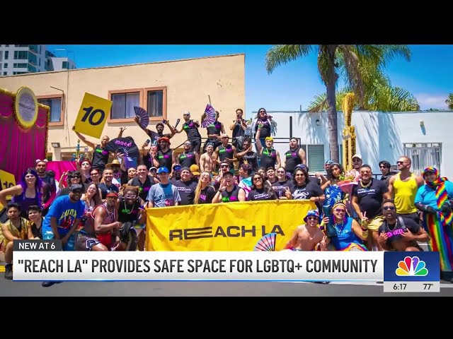 ⁣"Reach LA" provides safe space for LGBTQ+ community